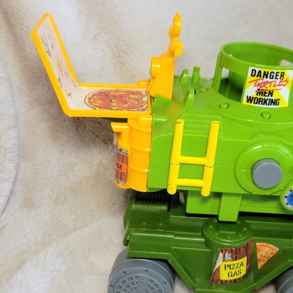 Teenage Mutant Ninja Turtles Pizza Thrower Vintage - Display Or Parts Only - Picture 2 of 15